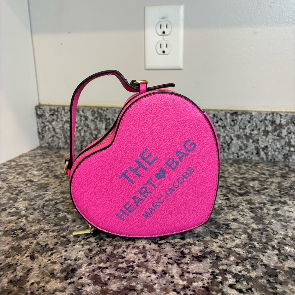Marc Jacobs Pink Heart Bag